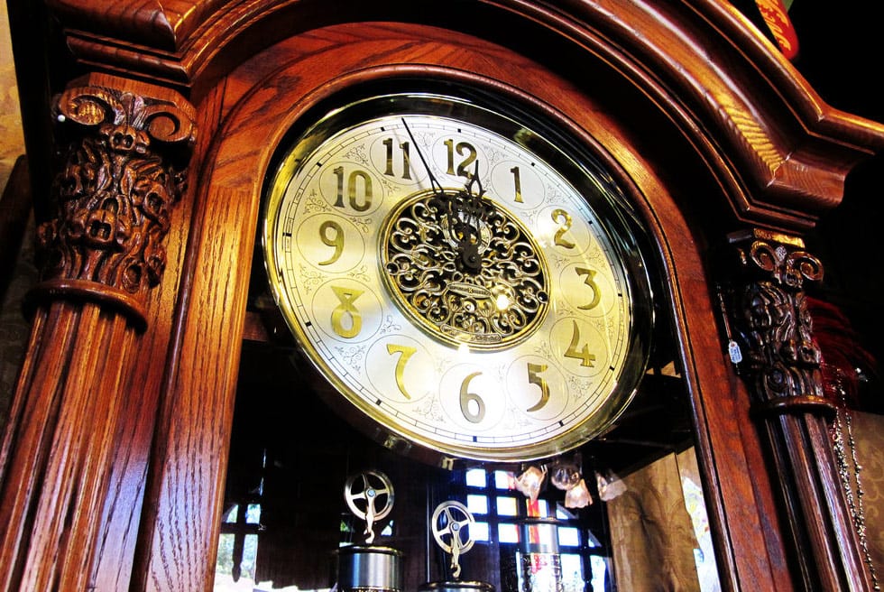 Photo of grandfather clock