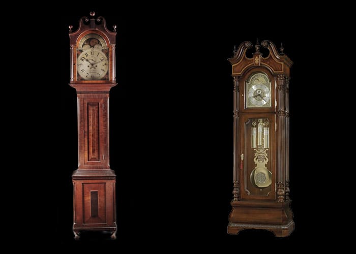 Photos of grandfather clocks